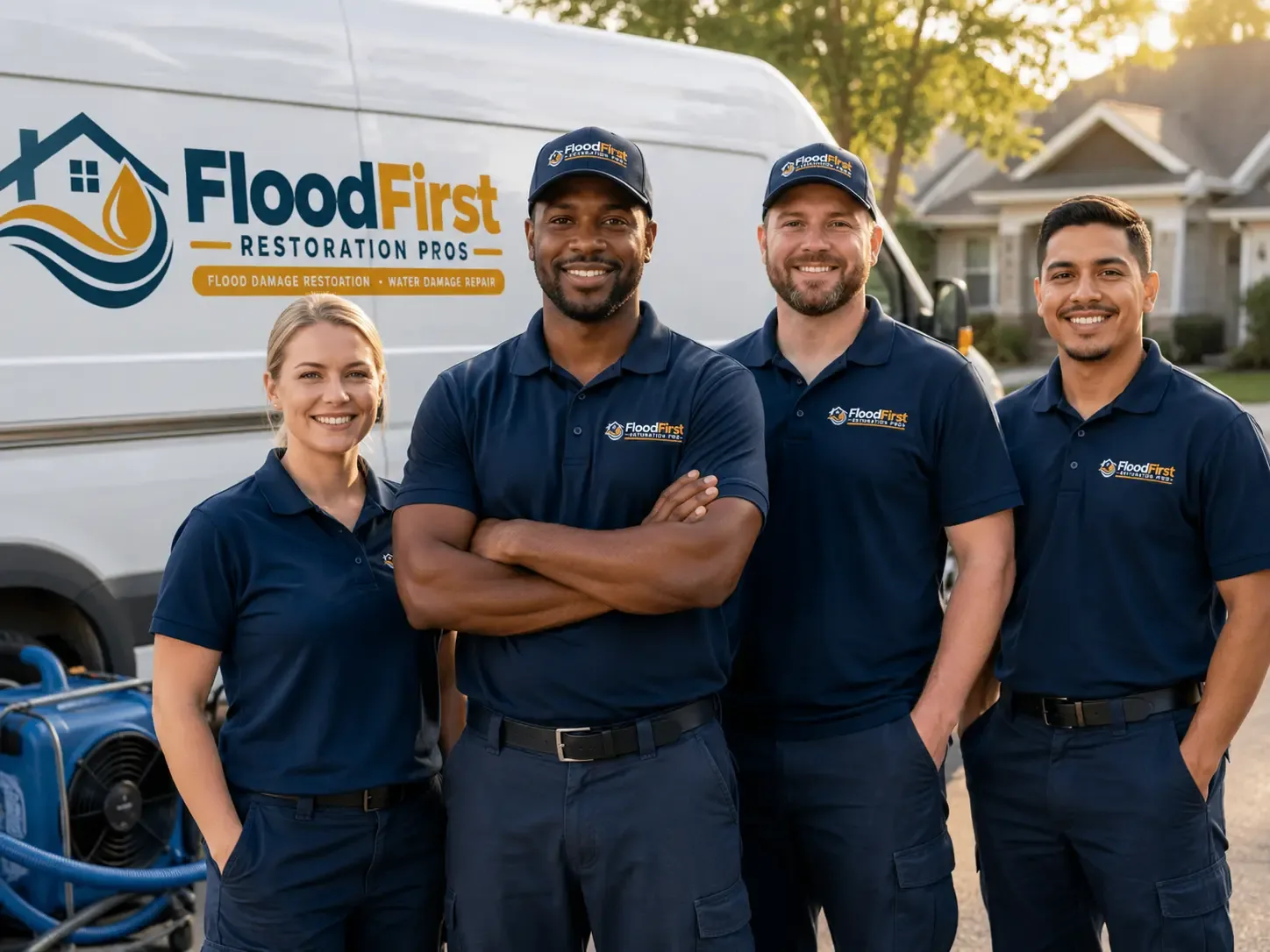 Flood Damage Restoration company in Parchman, MS
